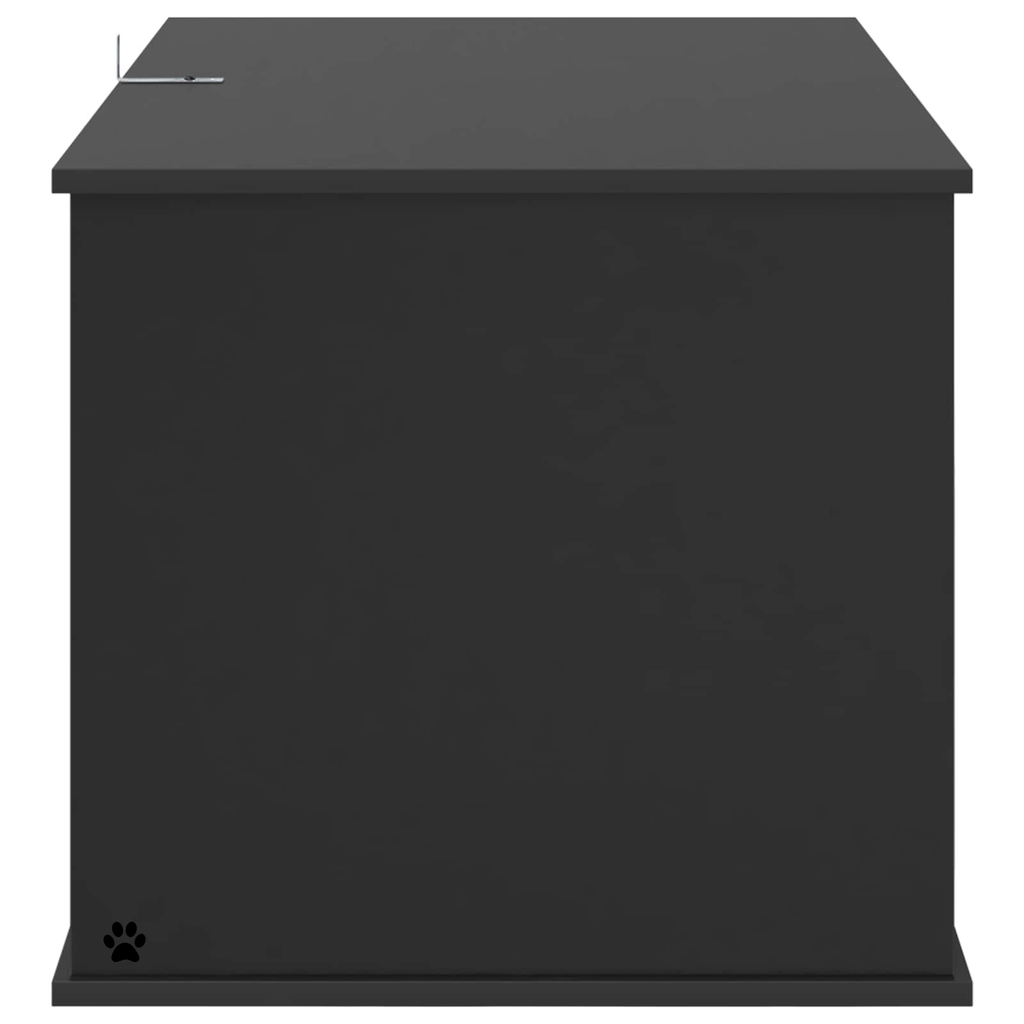 Meuble cache litière noir — Intemporel