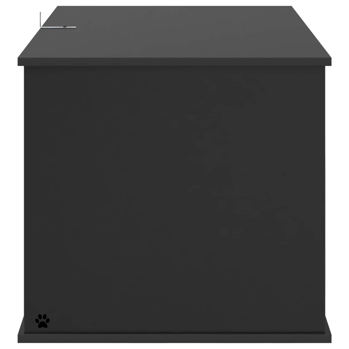 Meuble cache litière noir — Intemporel